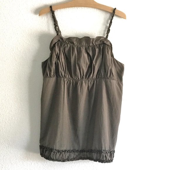Kensie Brown Camisole Top - Picture 1 of 10